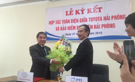 PTI Hải Phòng ký kết thỏa thuận hợp tác với TOYOTA