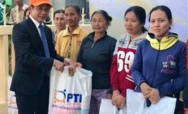 PTI trao quà Tết cho hơn 300 hộ gia đình tại Bình Định, Khánh Hoà và Phú Yên