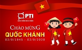 Bảo hiểm PTI chúc mừng Ngày Quốc khánh Việt Nam