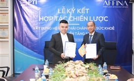 PTI Hồ Chí Minh và Công ty TNHH Affina Việt Nam ký kết hợp tác chiến lược